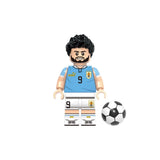 Soccer Player Minifigures Set