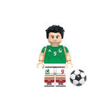 Soccer Player Minifigures Set