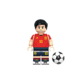 Soccer Player Minifigures Set