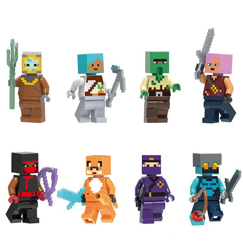 Minecraft Minifigures Set