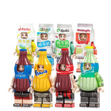 Mascot Beverages Minifigures Set