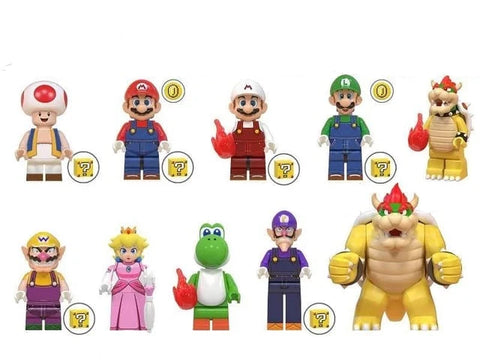 Mario Minifigures Set