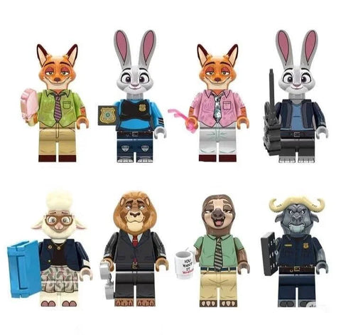 Zootopia Minifigures Set