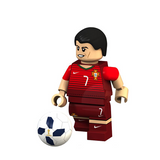 Soccer Player Minifigures Set