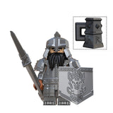 Dwarven Warrior Minifigures Set