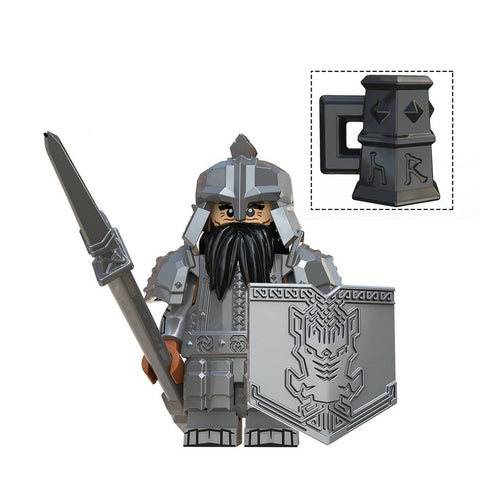 Dwarven Warrior Minifigure