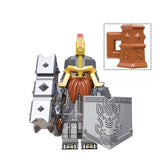 Dwarven Warrior Minifigures Set