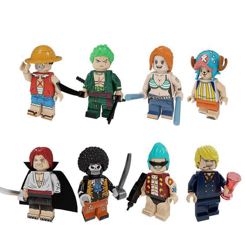 One Piece Minifigures Set