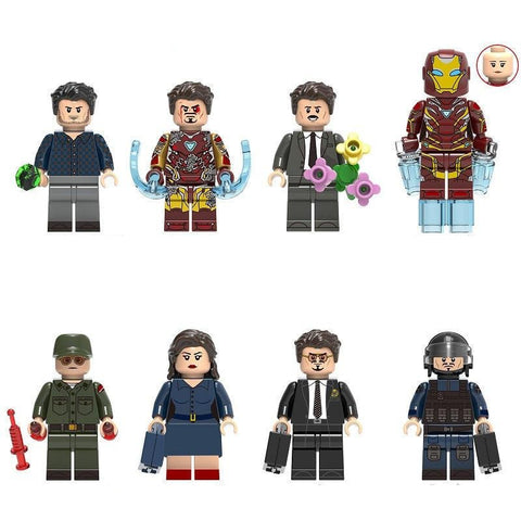 Iron Man Minifigures Set