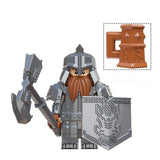 Dwarven Warrior Minifigures Set
