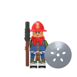 Ming Dynasty Warrior Minifigures Set