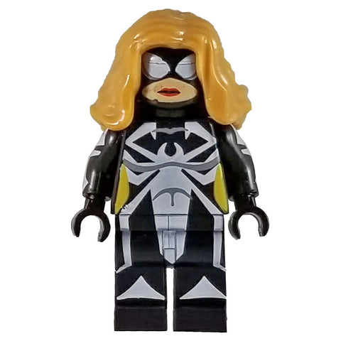 Spiderwoman Black Costume Minifigure