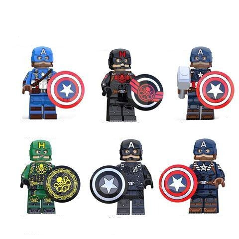 Captain America Minifigures Set