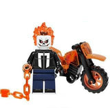 Ghost Rider Minifigures Motorcycle Set