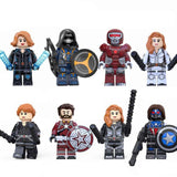 Black Widow Minifigures Set