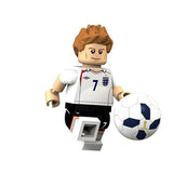 Soccer Player Minifigures Set