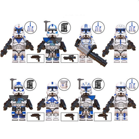 Star Wars 501st Legion Clone Trooper Minifigures Set