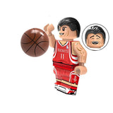 Basketball Player Minifigures Set