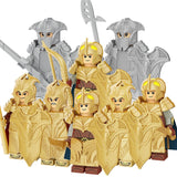 Armored Elven Soldiers Minifigures Set