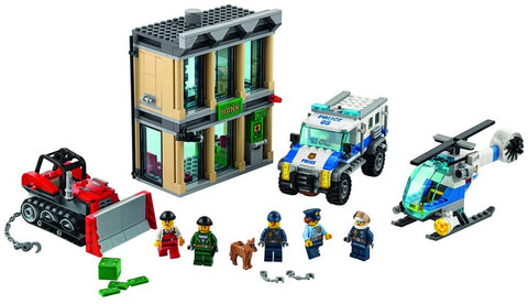 City Bulldozer Break-in