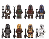 Star Wars 8 Mandalorian Minifigures
