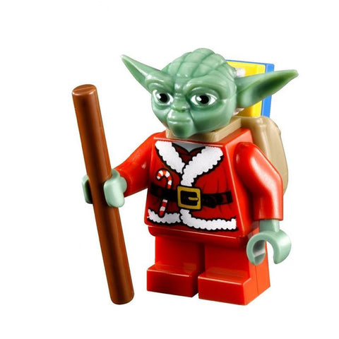 Christmas Yoda Minifigure