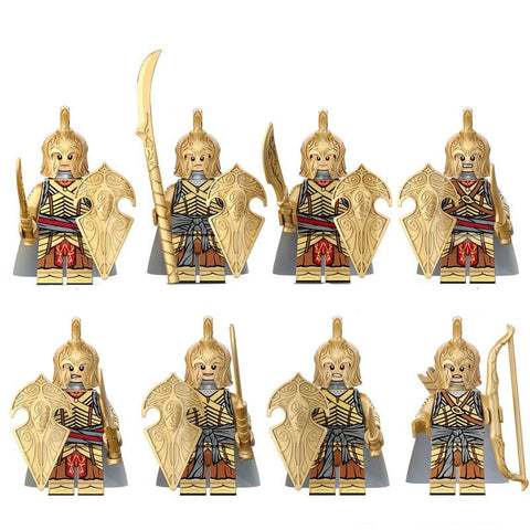 Elven Warrior Minifigures Set