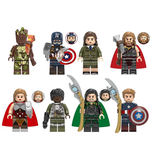 Avengers Minifigures Set
