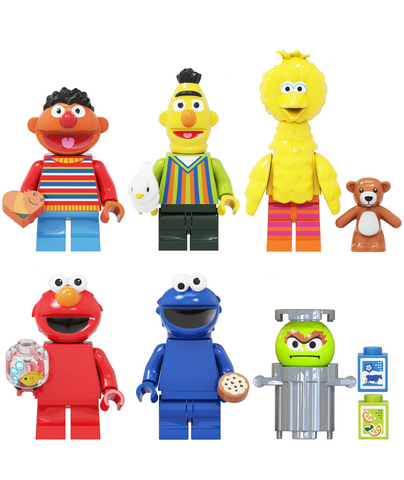 Sesame Street Minifigures Set