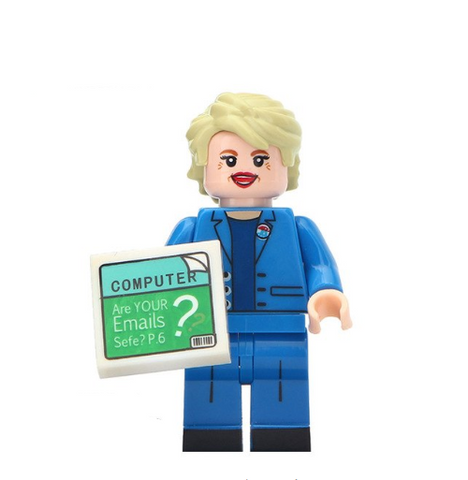 Hillary Clinton Minifigure