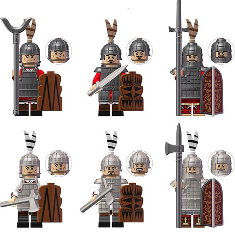 Han Dynasty Warrior Minifigures Set