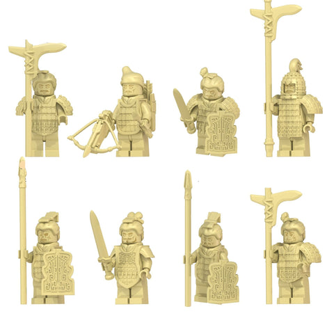 Terra Cotta Warrior Minifigures Set