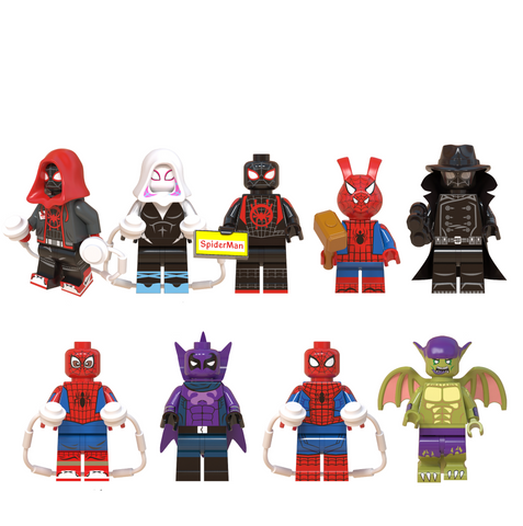 Spider-Man Minifigures Set