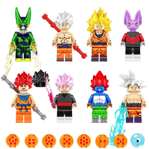 Dragon Ball Z Minifigures Set