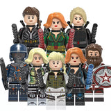 Black Widow Minifigures Set