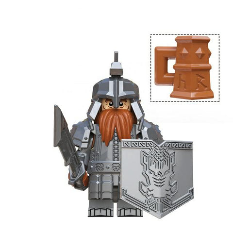 Dwarven Warrior Minifigure