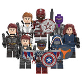 Black Widow Minifigures Set