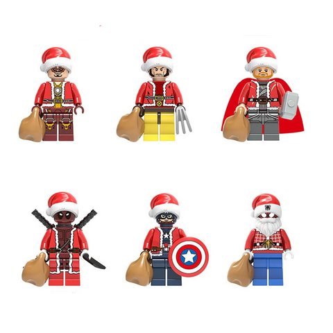 Marvel Christmas Minifigures Set