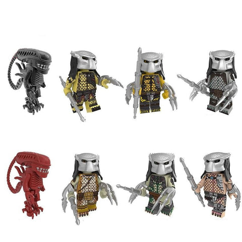 Alien VS Predator Minifigures Set