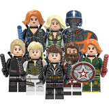 Black Widow Minifigures Set