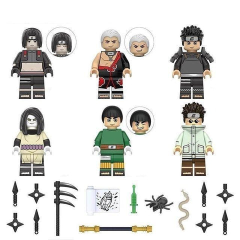 Naruto Minifigures Set