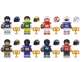 NFL Football Minifigures Set