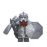 Dwarven Warrior Minifigures Set