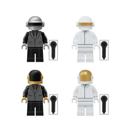 Daft Punk Minifigures Set