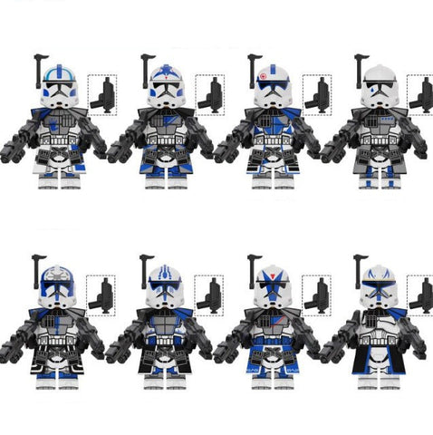 Star Wars 501st Clone Trooper Minifigures Set