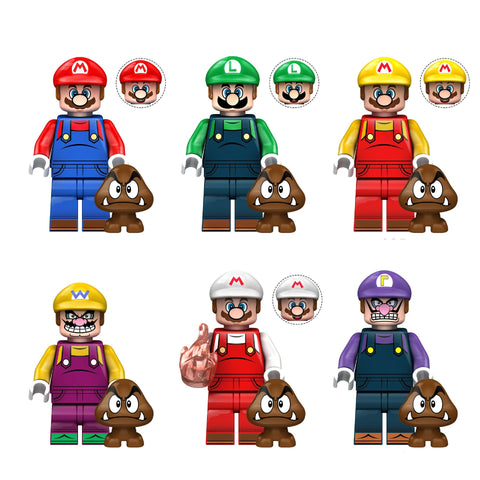Mario Minifigures Set