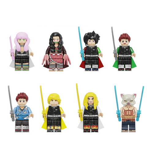 Demon Slayer Minifigures Set