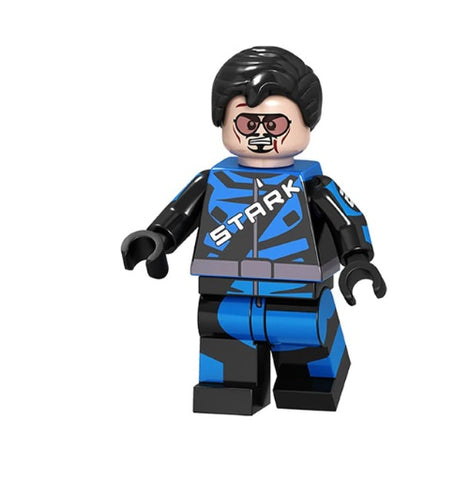 Tony Stark Racing Suit Minifigure