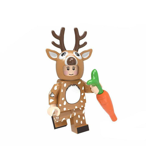 Reindeer Mascot Minifigure
