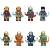 Iron Man Minifigures Set